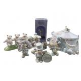 Vintage porcelain precious moments figurines &