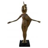 Resin Egyptian goddess Selket Statue Sculpture