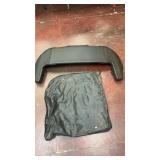 black OEM convertible top tonneau cover for an