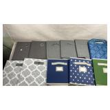 Assortment of storage bins