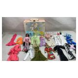 Mego Cher doll from the 1975 along with several