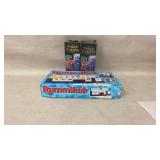 Rummikub Game and Poker Chips Bundle Set