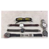 Watches and Glasses, Various Brands