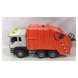 Bruder MAN Garbage Truck Toy with Orange Rear Load
