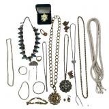 Assorted Vintage Costume Jewelry