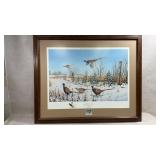 framed limited edition art print titled "Winter
