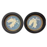 VINTAGE SUNSHINE BISCUIT TIN WITH ANGELS AND