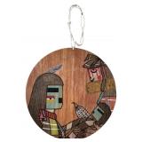 Curtis Yellowhair Hopi Ceremony Wood Carving