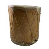 Native American Pueblo log drum
