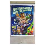 A poster for a muppets movie