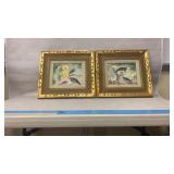 Quail and Cactus canvas.