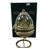 Mostowski Komozja hinged musical egg ornament