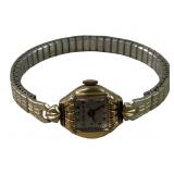 Vintage Perfecta Ladies Gold Plated Watch