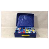 Vintage car 48 cars case and vintage toy cars