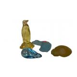 Mid Century FOSTORIA Polar Bear, Penguin,