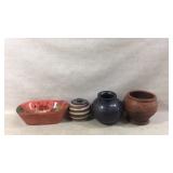 Four Decorative Ceramic Vessels
