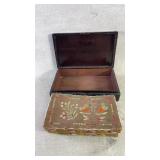 Birch Bark box North American tribe and Antique