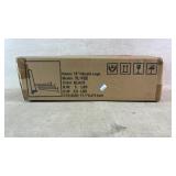 a set of black 16-inch hairpin legs, model HL16BK