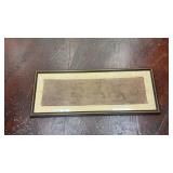 Large Hand Tooled Leather Wall Art