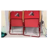 CocaCola folding chairs