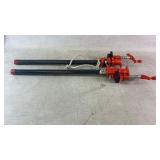 Two 3/4 x 24 black steel pipe nipple