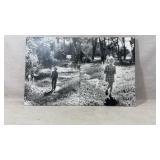 Wall art prints on wood