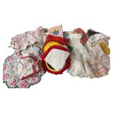 Vintage Handmade Potholders, Needlepoint Vintage