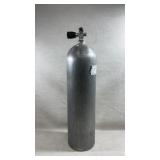 Luxfer aluminum scuba diving cylinder.