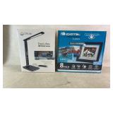 A led desk lamp and Digital Photo Frame