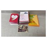 Greeting cards including Valentine and birthday