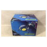 Blue beetle bug ship collectible container