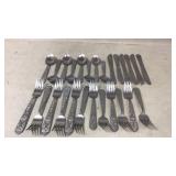 Stainless Steel Cutlery With Etched Designs