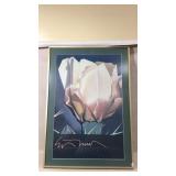 Ed mell cactus bud print titled "northland