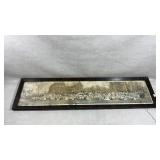 panoramic group photograph of students and