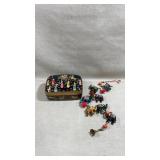 decorative hand-painted lacquer box, decorative