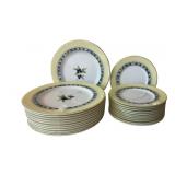 24 Royal Doulton CARMINA Salad and Dessert Plates