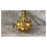 Decorative Moroccan Vase featuring a Handcrafted