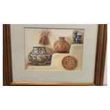 Print Titled "Navajo Southwest Objects" by