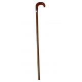Old Walking Cane Amber Acrylic Handle