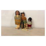 Vintage Native American Cloth Doll, Vintage