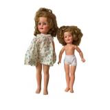 2 Vintage Ideal Shirley Temple Dolls 12 inch and