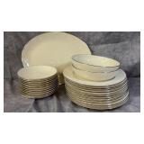 Vintage Triomphe Dinner Plates, Salad Bowls,