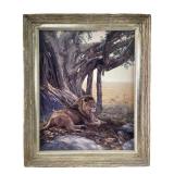 DANIEL SMITH "SAVANNA SANCTUARY" GICLEE ON CANAVS