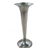 Fisher Sterling Weighted 606 trumpet vase