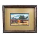 BAJE WHITETHORN LANDSCAPE WATERCOLOR