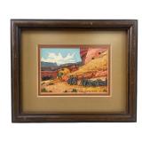 BAJE WHITETHORN LANDSCAPE WATERCOLOR