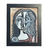 PABLO PICASSO (AFTER) WATERCOLOR ON PAPER