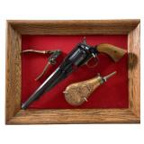 FRAMED EUROARMS - BRESCIA 44 CAL NEW ARMY MODEL
