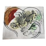 MARC CHAGALL (AFTER) "THE HEART OF THE CURCUS"