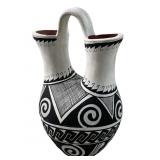 LUCANO MEXICO POTTERY WEDDING VASE